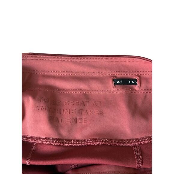 Athleta Allyson Felix Ultimate Stash II Legend Tight Leggings size M Coral Red - Picture 8 of 12